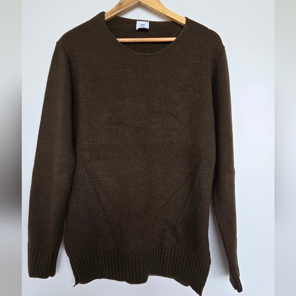 SAVEONE Mens Green Sweater Size M  Made In Italy